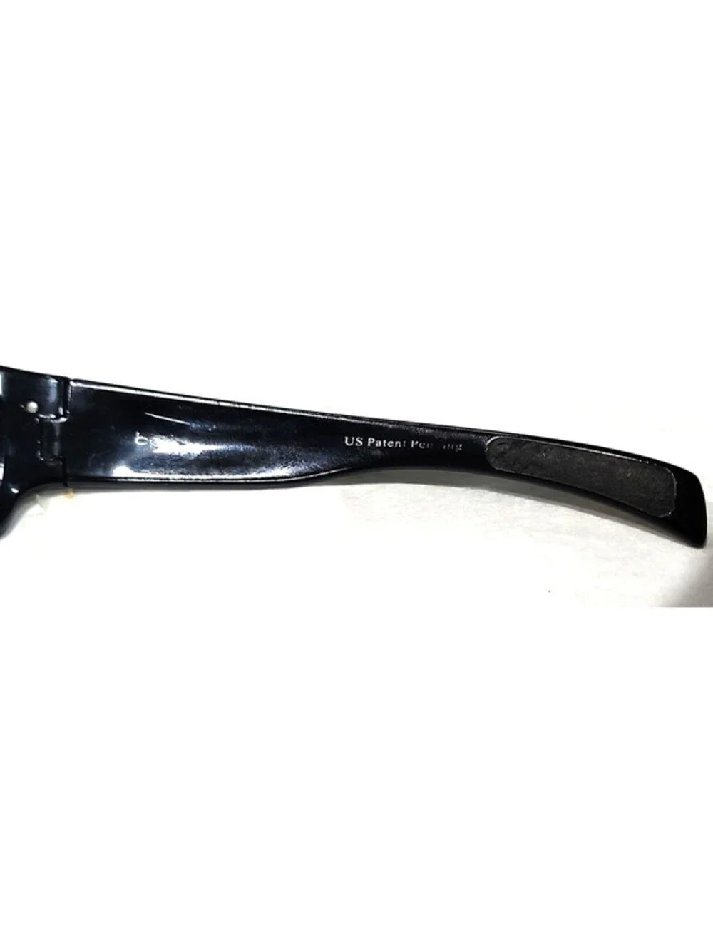 Bolle Black Rectangle Gray Wrap Sunglasses